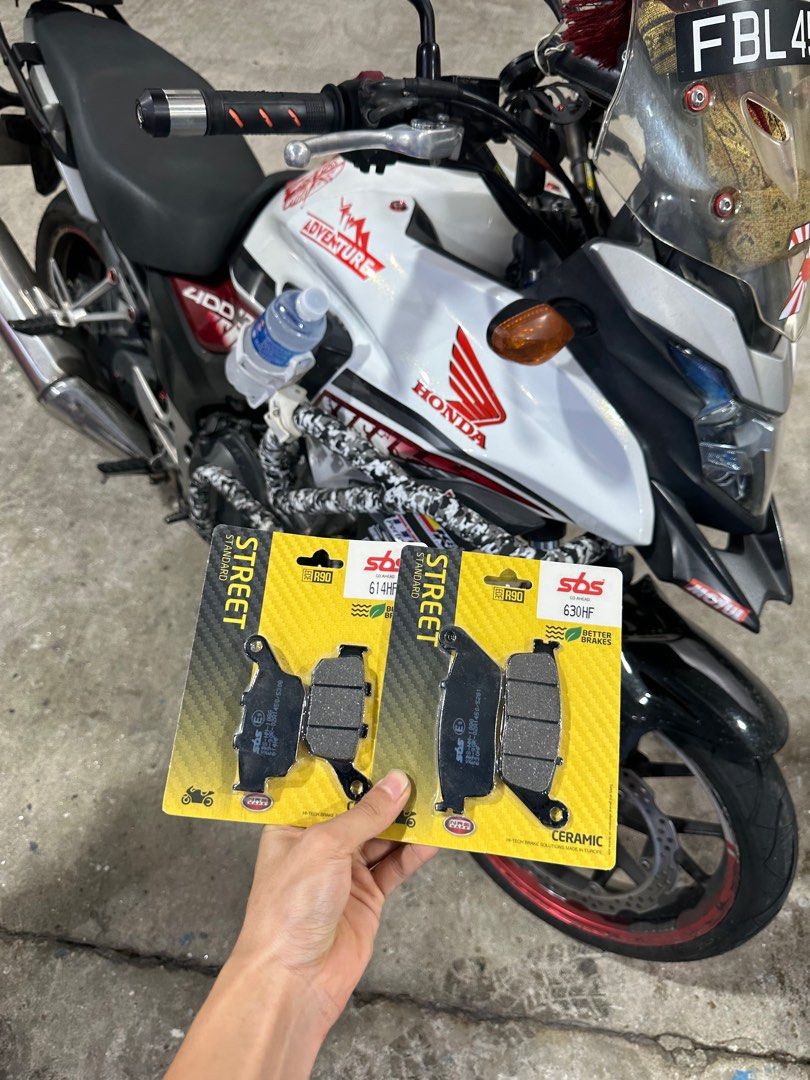 SBS CERAMIC BRAKE PAD CB400 CB400X XADV NC700 NC750X HONDA YAMAHA