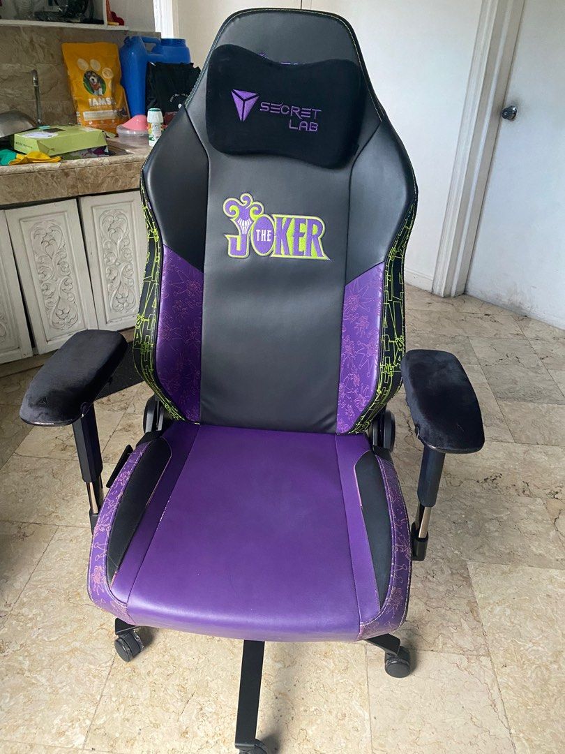 Secretlab Titan Evo Gaming Chair The Joker, Computers & Tech, Parts ...