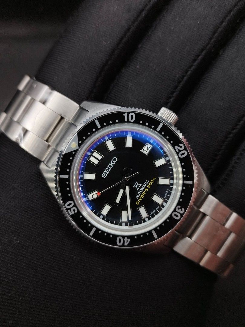 Seiko 62mas custom (Category: Men's Watches) located in Quezon City. Submitted by ars_watches (Listing ID 1267501048, Image 1). Description: original NH35 movement aftermarket dial base hands strap 40mm case dm hacking and winding mechanism 904L solid links oyster strap 904L stainless base.
