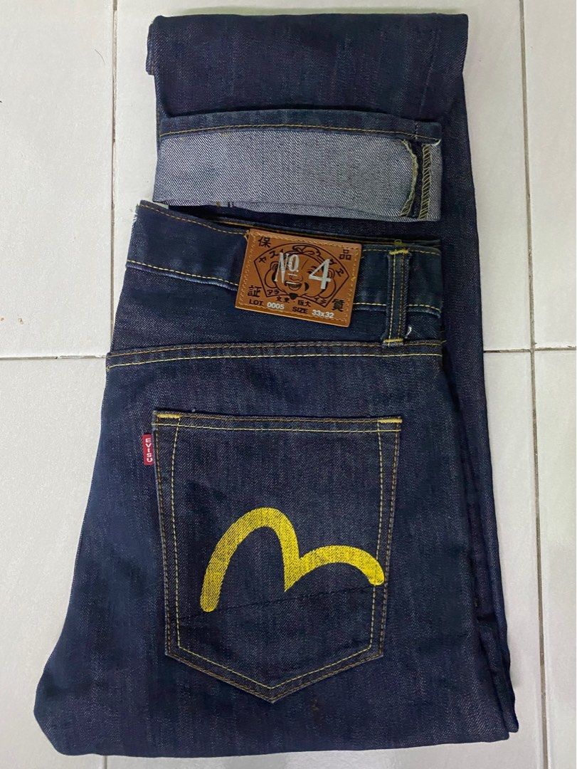 Seluar jeans evisu original cheap
