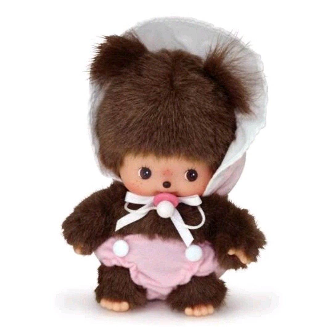 Set of 2 - Couple Bebichhichi (Baby Monchhichi) from Japan Super