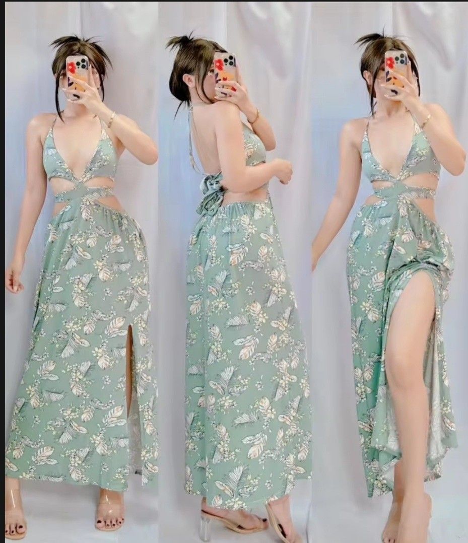 Floral sexy dress hotsell