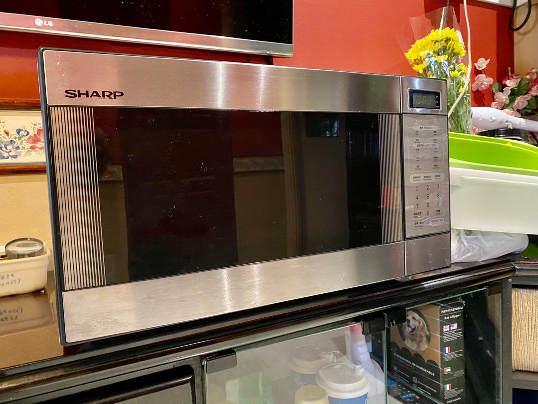 Sharp Microwave Oven 34 Litres, TV & Home Appliances, Kitchen ...