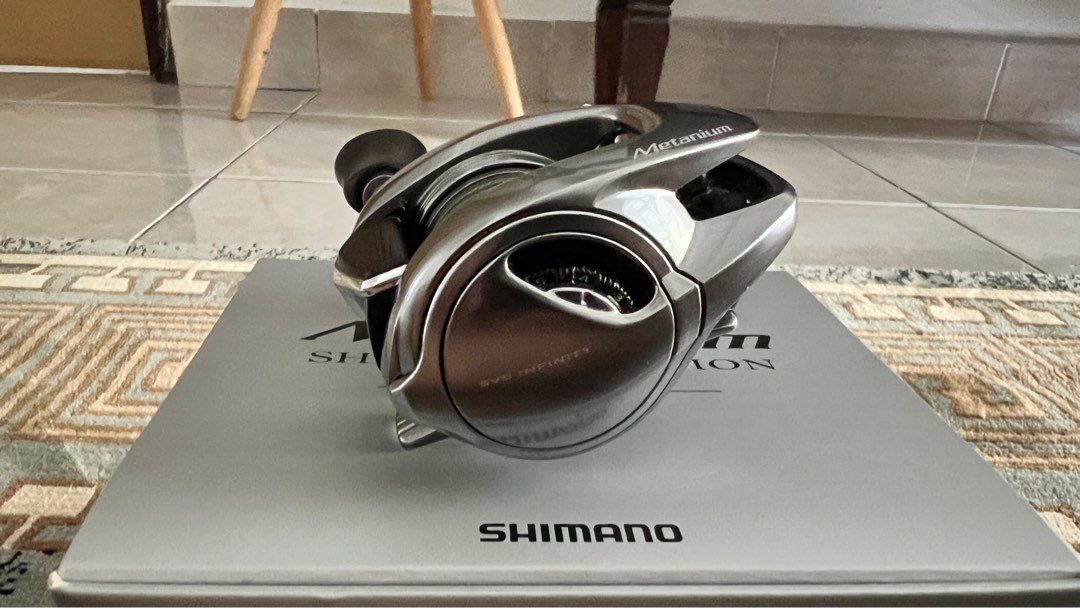 Shimano Metanium Shallow Spool, Sports Equipment, Fishing on Carousell