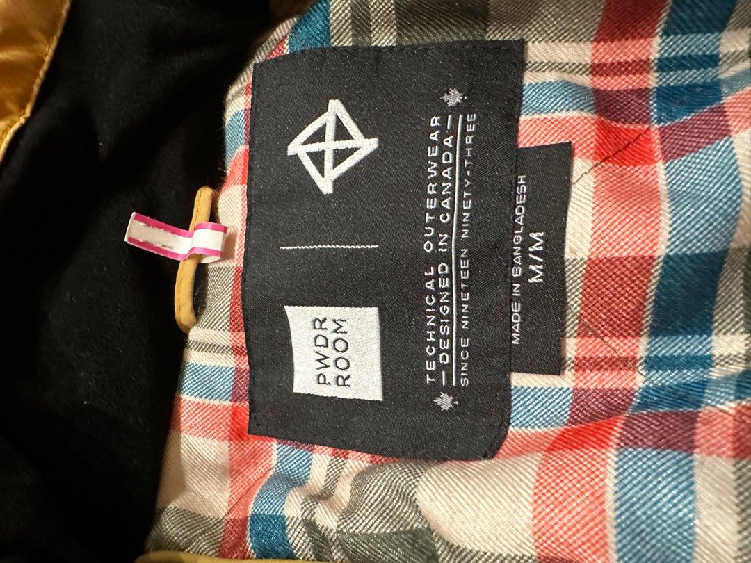 Pwdr room top ski jacket