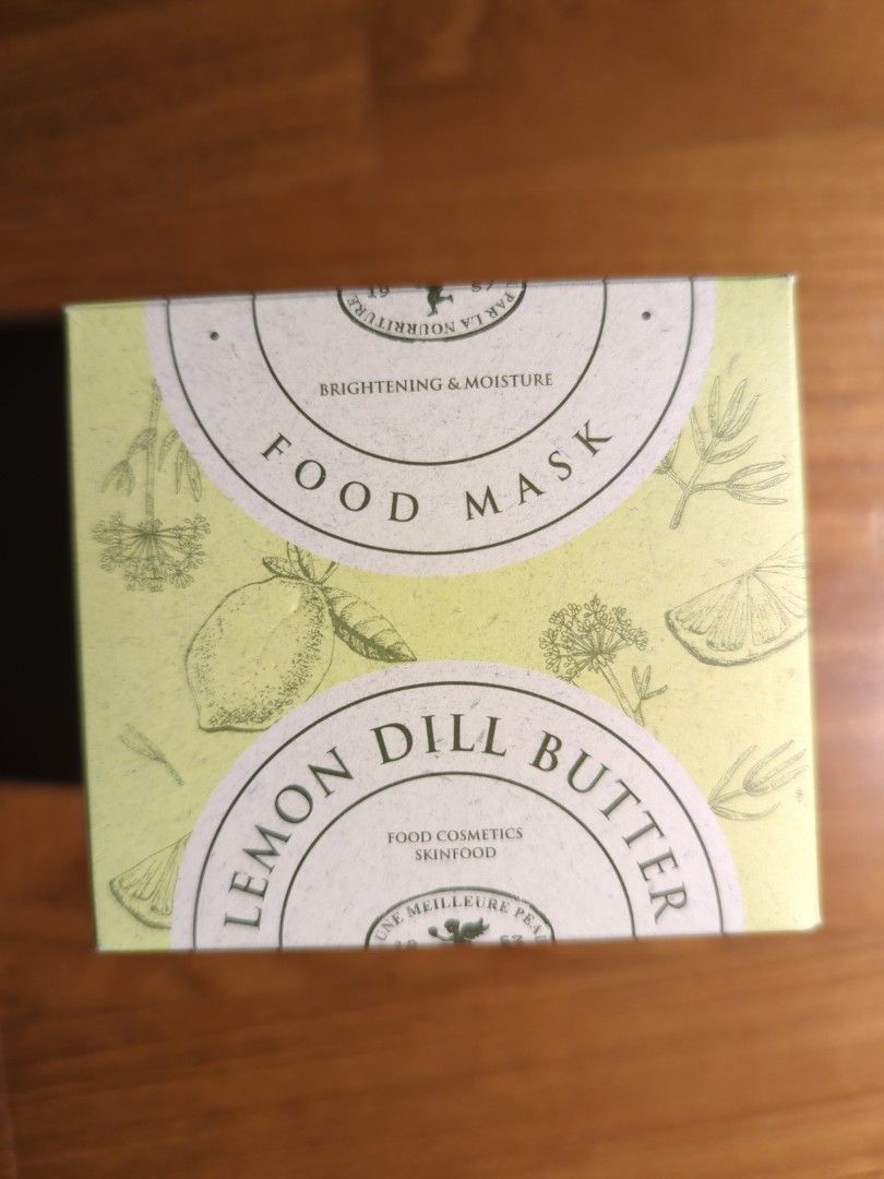 Skinfood Lemon Dill Butter Food mask, Beauty & Personal Care, Face