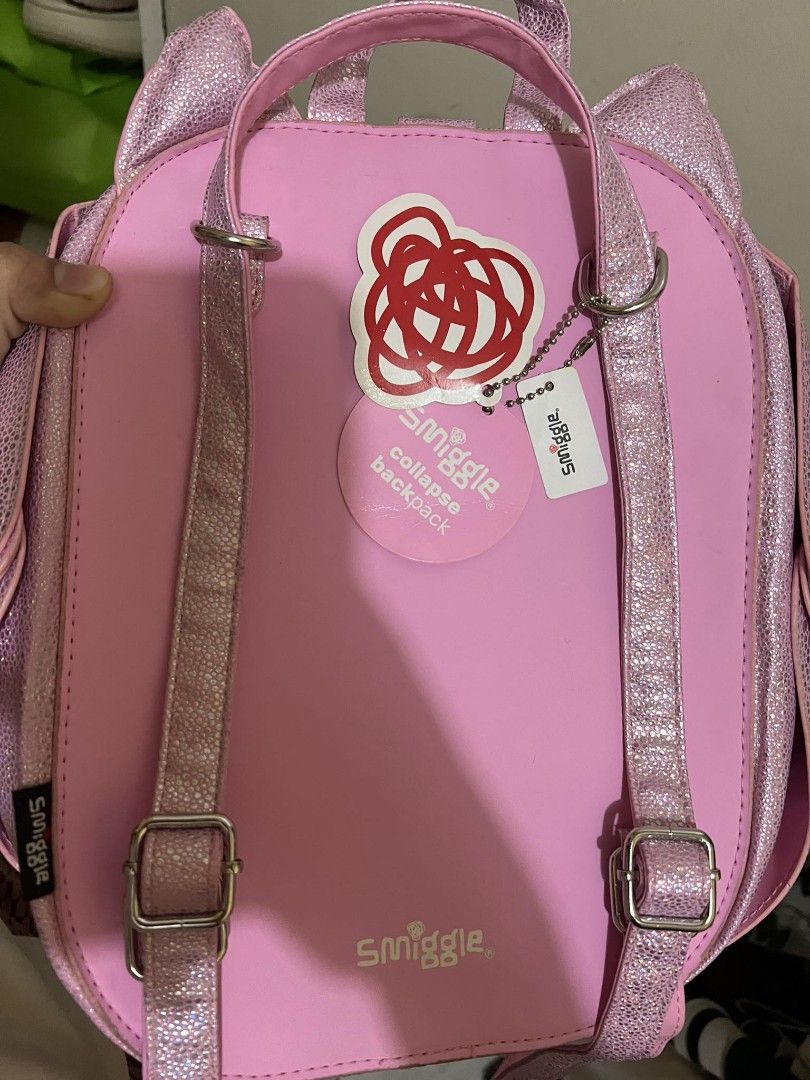 SMIGGLE COLLAPSE BACKPACK, Women's Fashion, Bags & Wallets, Backpacks ...