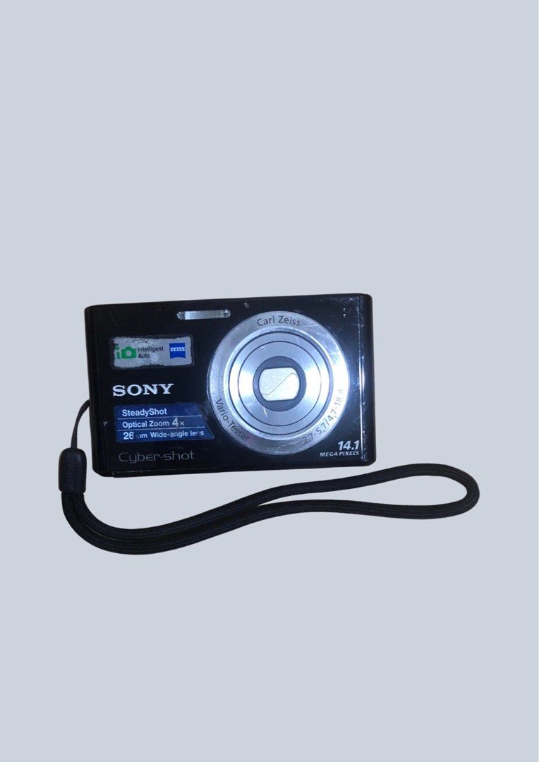 SONY Cyber-shot DSC-W330 Black 14.1 MP 26mm Wide Angle Digital Camera 