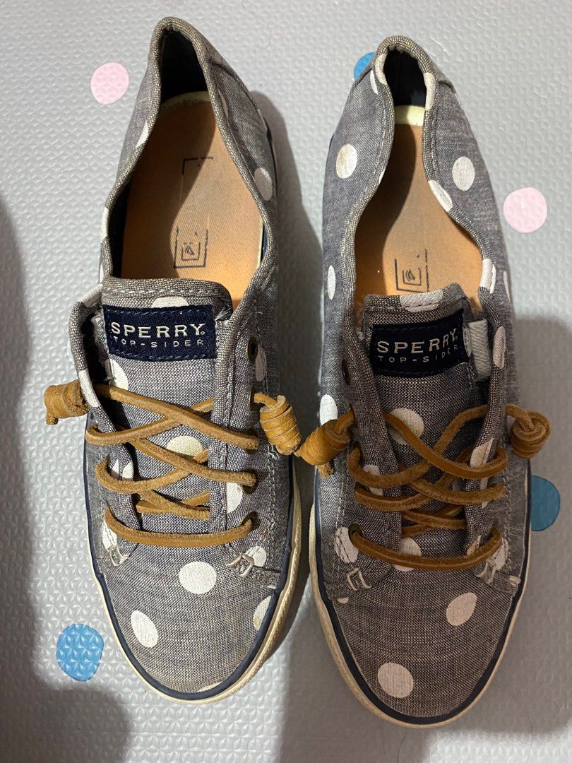Sperry polka dot shoes hot sale