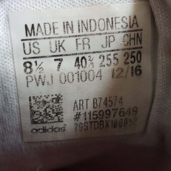 Stan smith hot sale serial number