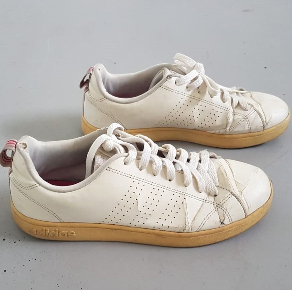 Adidas white shoes urban clearance