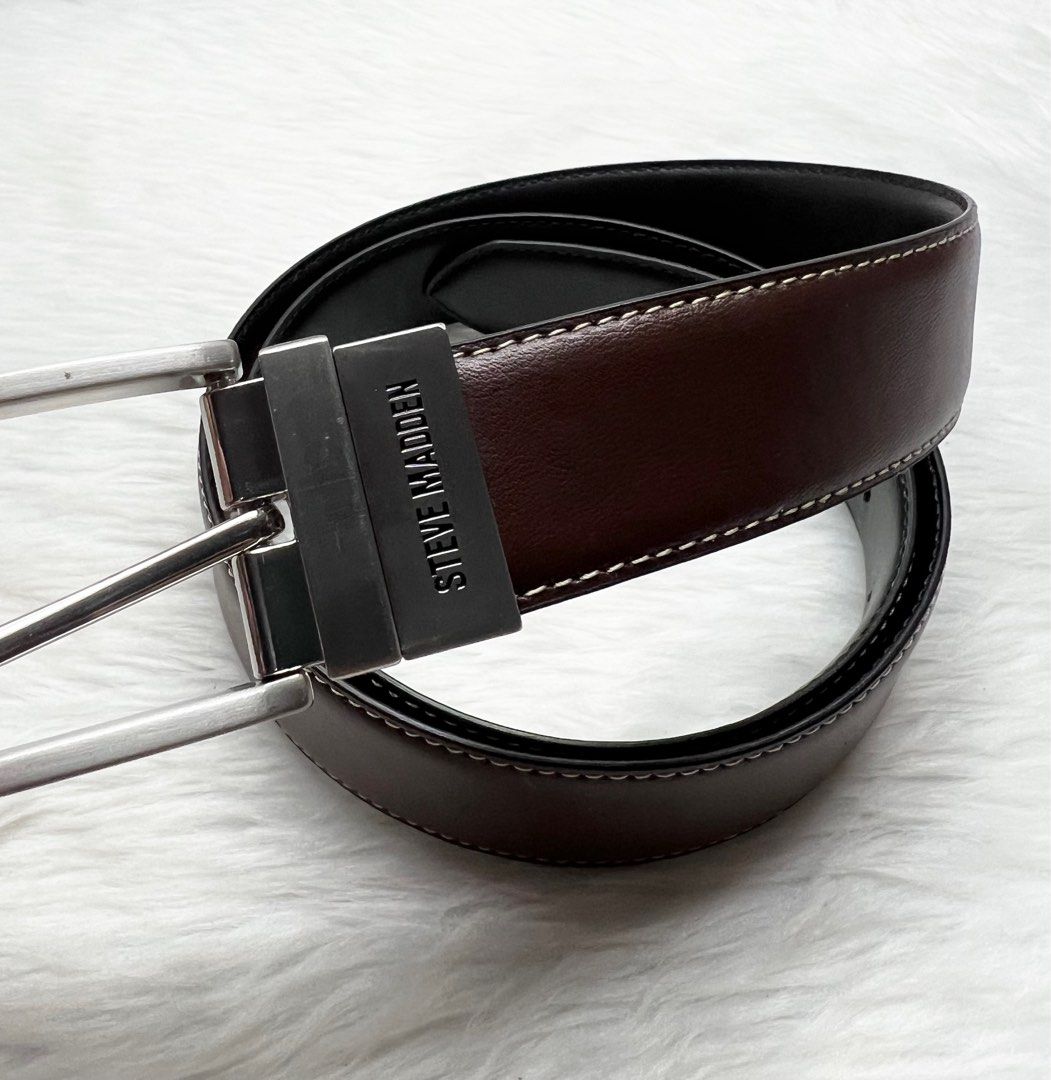 Steve Madden Men s Reversible Black Brown Belt. Size 40. Men s