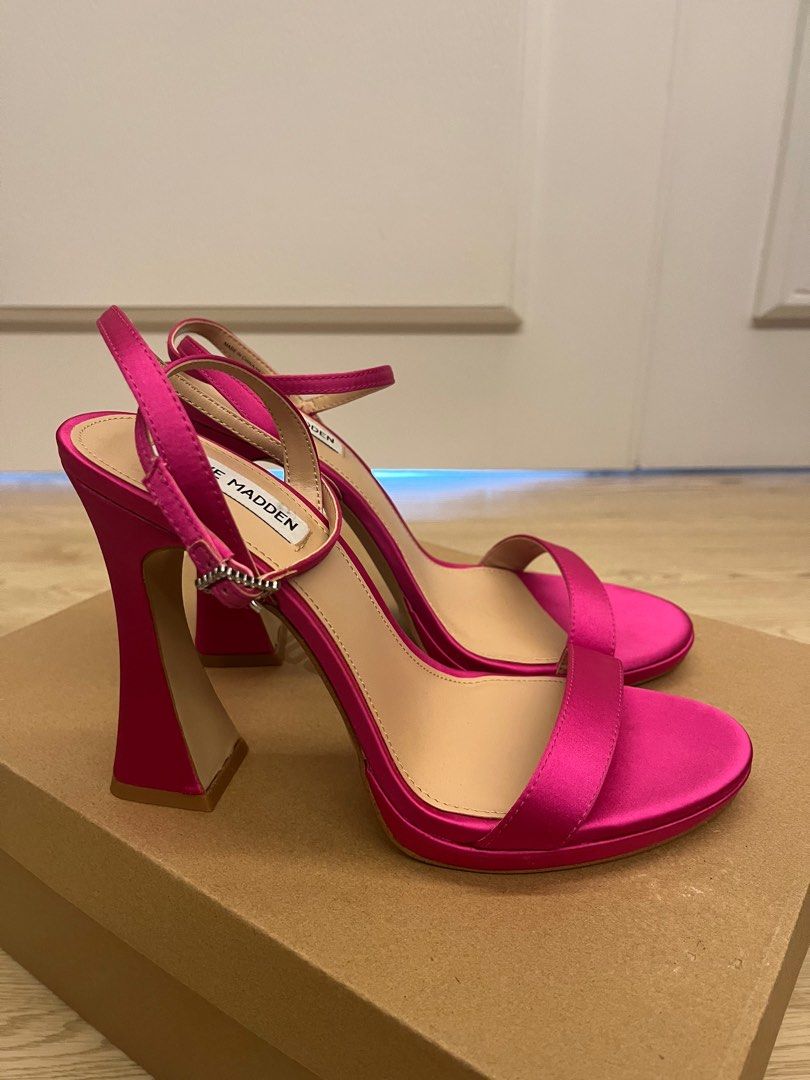 Hot pink heels steve madden hotsell
