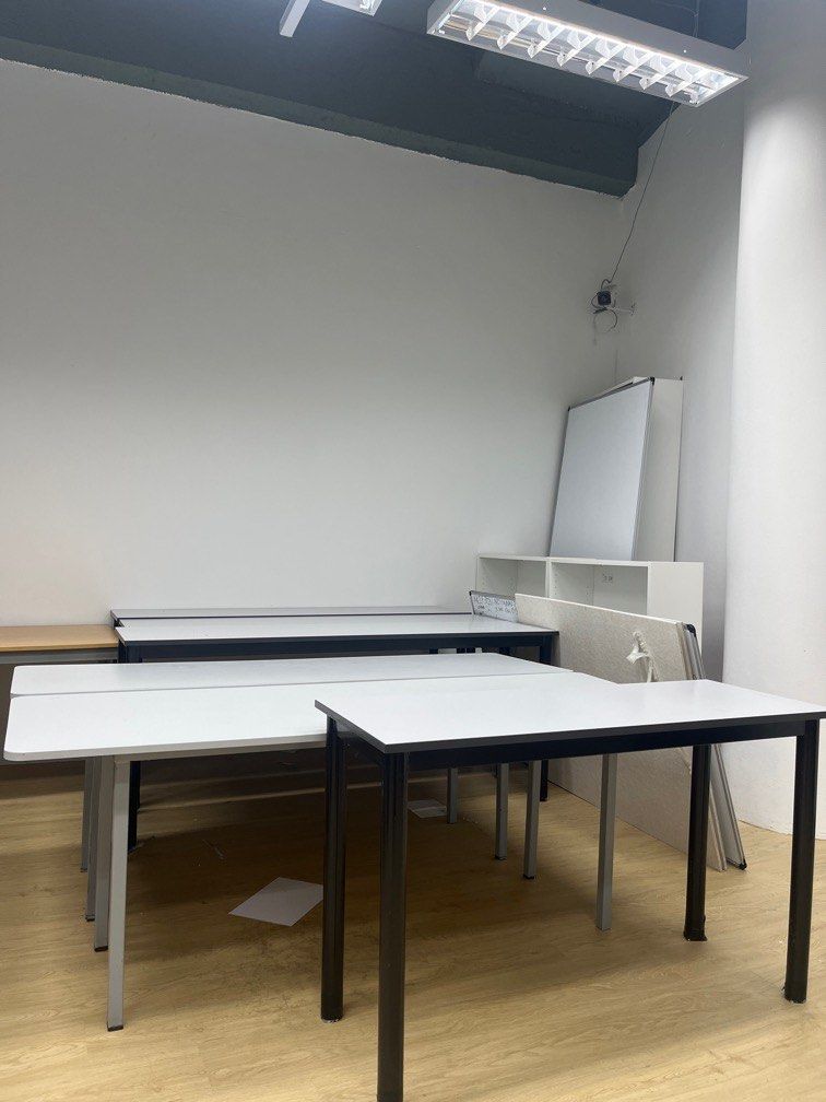 Study Table Parallel View Study Table, Furniture & Home Living, Furniture, Tables & Sets on Carousell