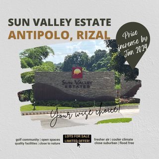 Sun Valley Estate Antipolo Lot for Sale