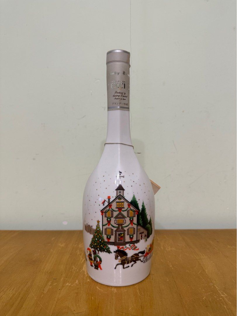 未開栓・古酒】 SUNTORY EXCEL XO Merry Christmas 1989 700ml 40