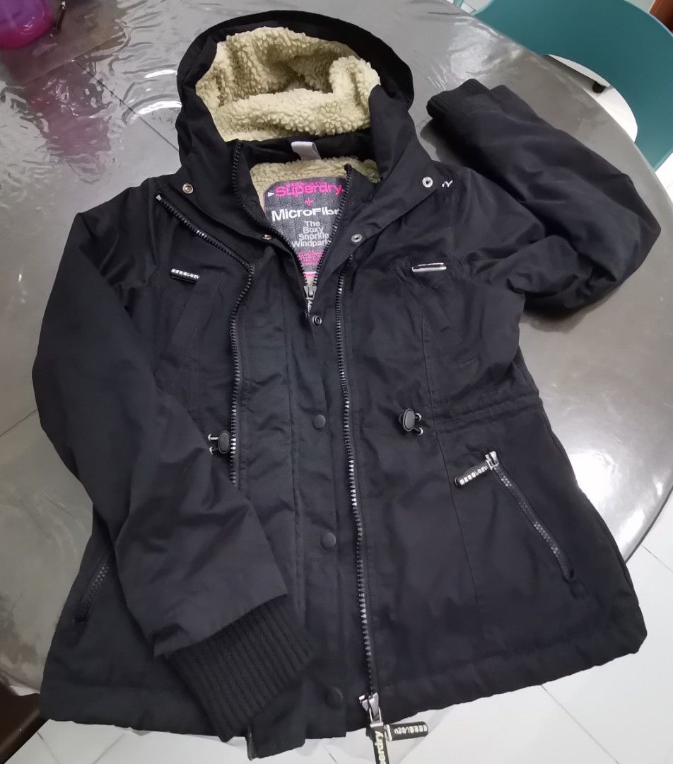 Superdry The Boxy Snorkle WindParka Size M Women