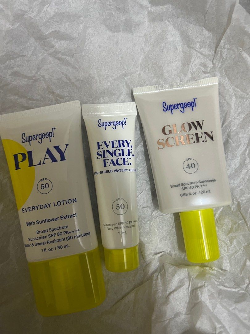 Supergoop Glow Screen 20Ml, Beauty & Personal Care, Face, Face Care on