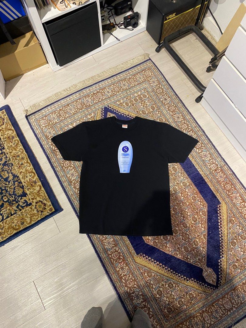 SUPREME OG SUPER CREAM TEE Men s Fashion Tops Sets Tshirts