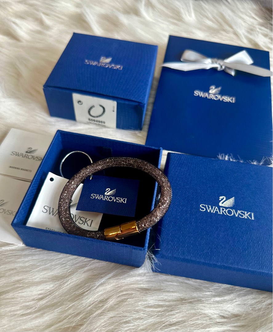 Swarovski stardust discount bracelet gold
