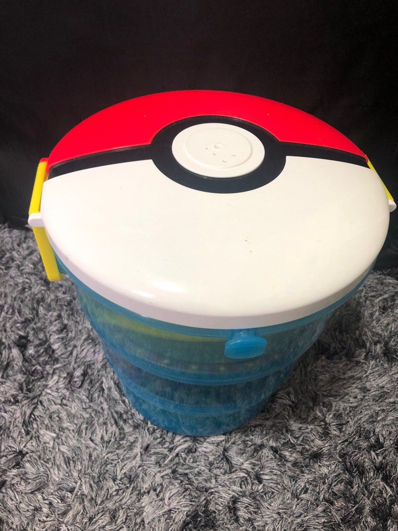 Takara Tomy Pokemon Moncolle-EX Guragura Poke Ball Case Bucket, Hobbies ...
