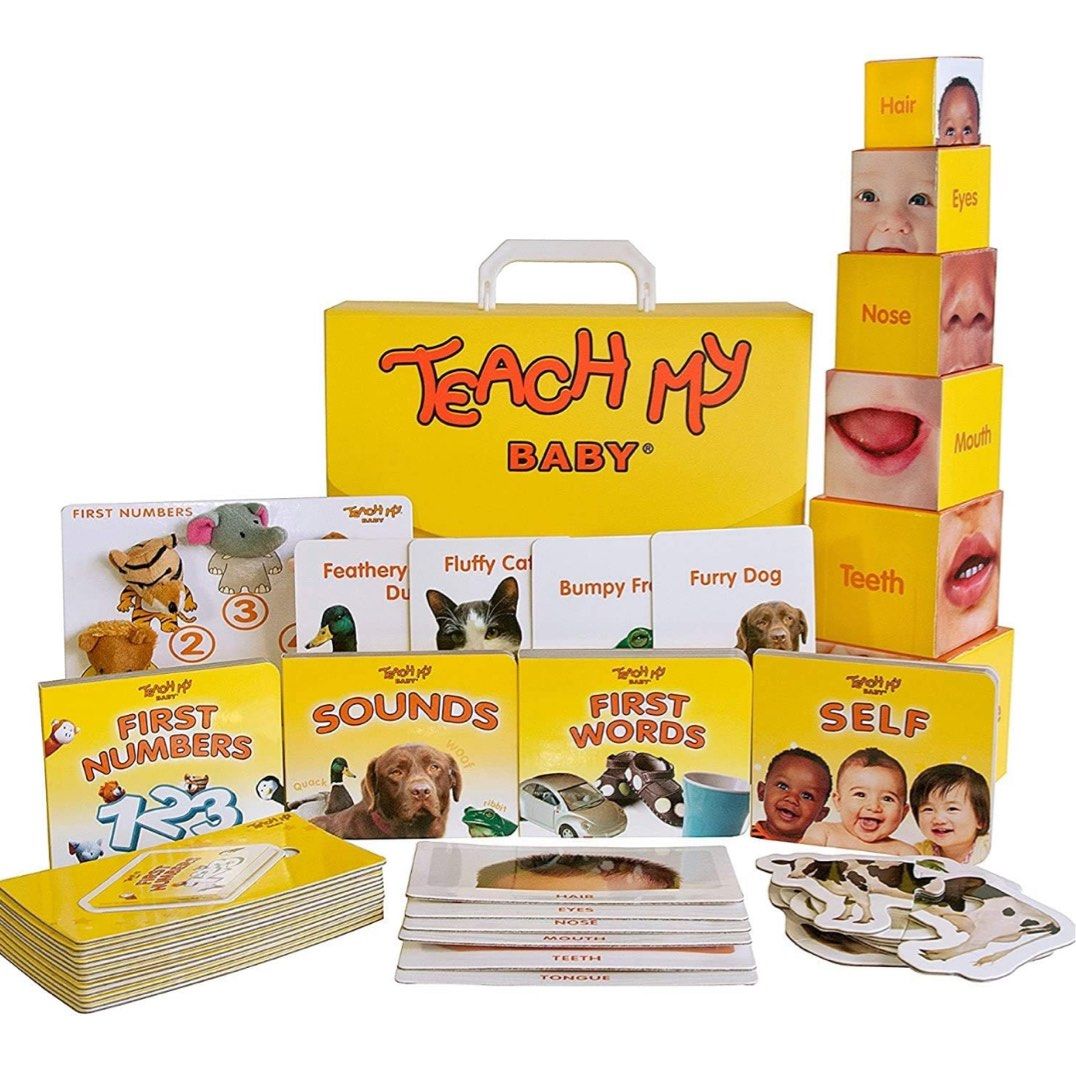 Teach My Baby Learning Kit activity to learn animals, textures, numbers ...