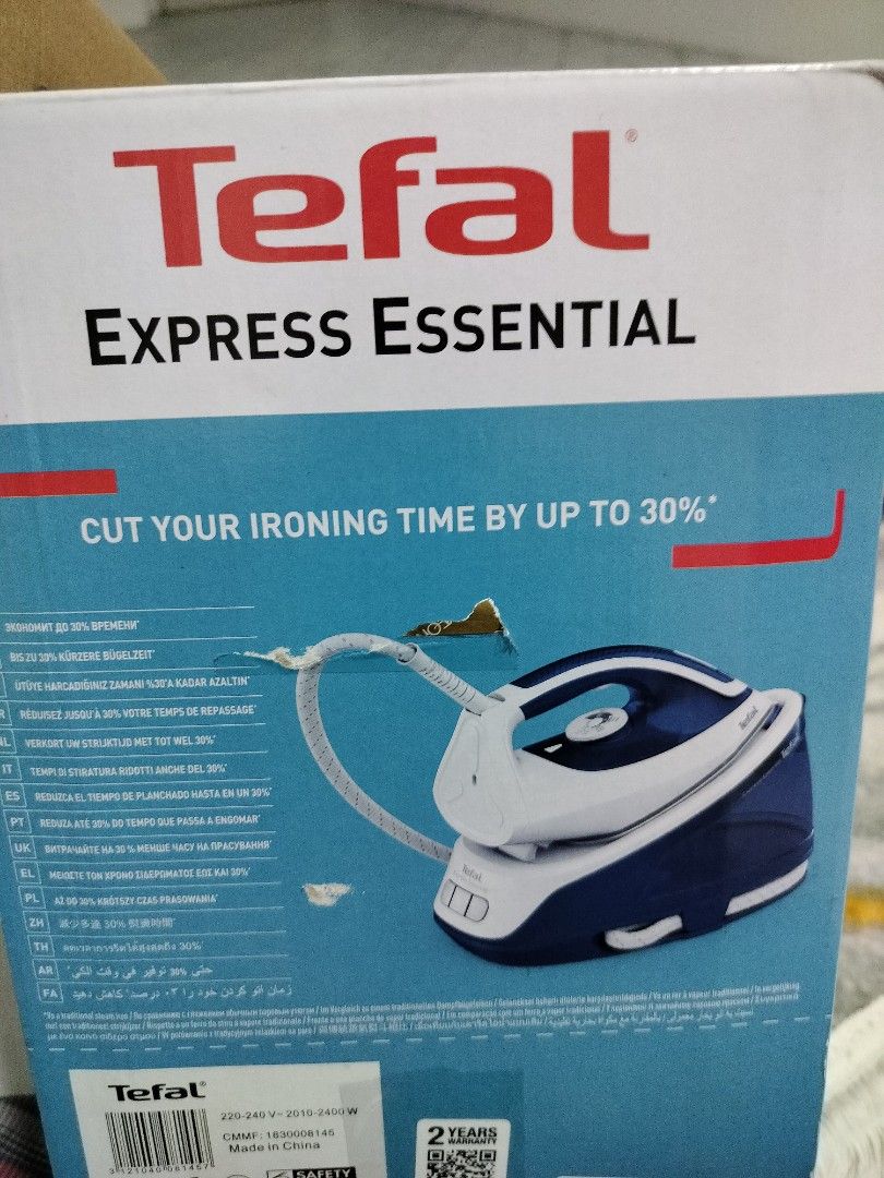 Tefal Steam Station/ Iron, TV & Home Appliances, Irons & Steamers on