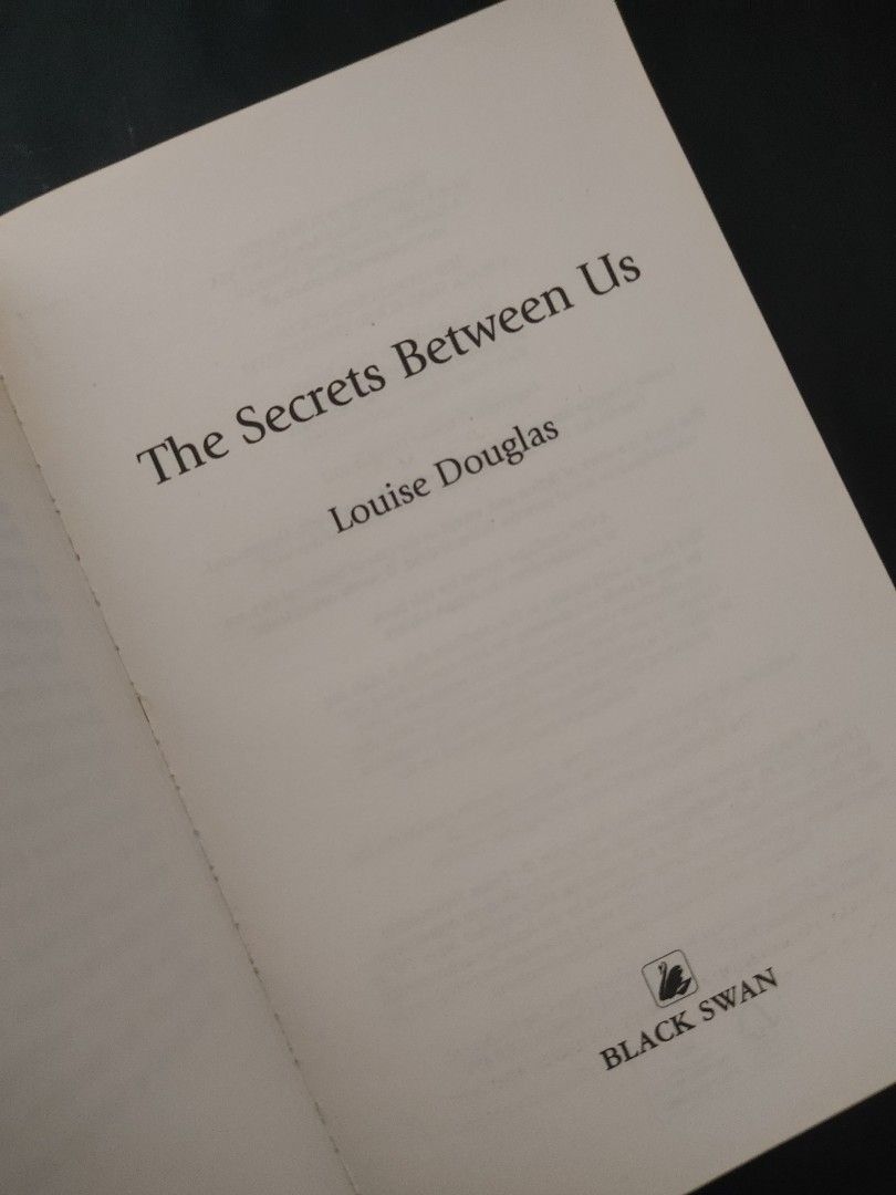 the secrets between us by louise douglas