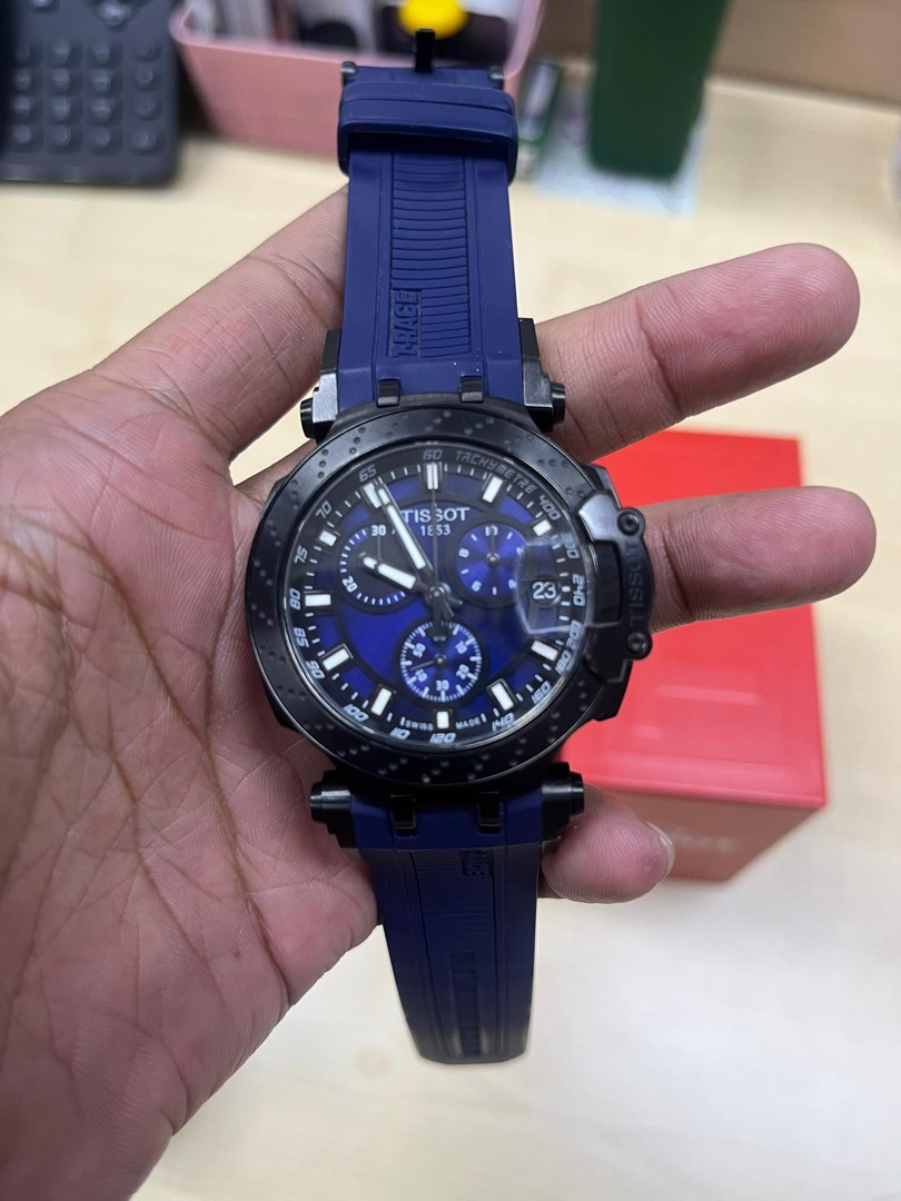 Tissot T Race Chronograph Quartz Blue Dial