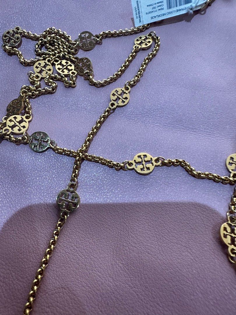Tory burch multi strand necklace Women s Fashion Jewelry Organizers Necklaces on Carousell