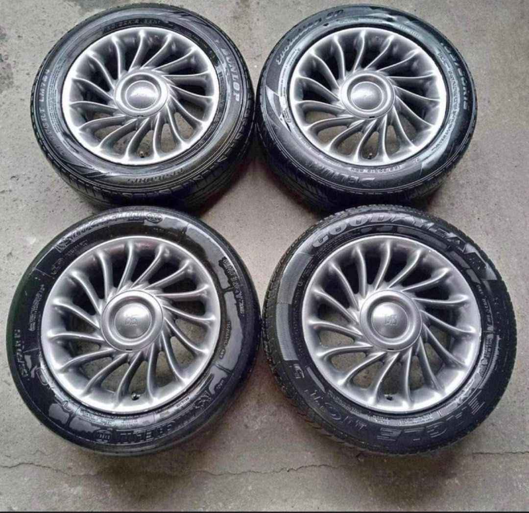 Toyota BB Mags, Car Parts & Accessories, Mags and Tires on Carousell