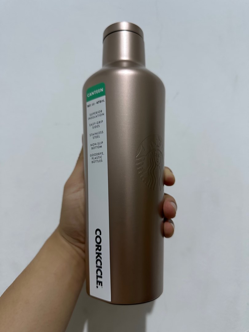 tumbler starbucks corkcicle, Kitchen & Appliances di Carousell