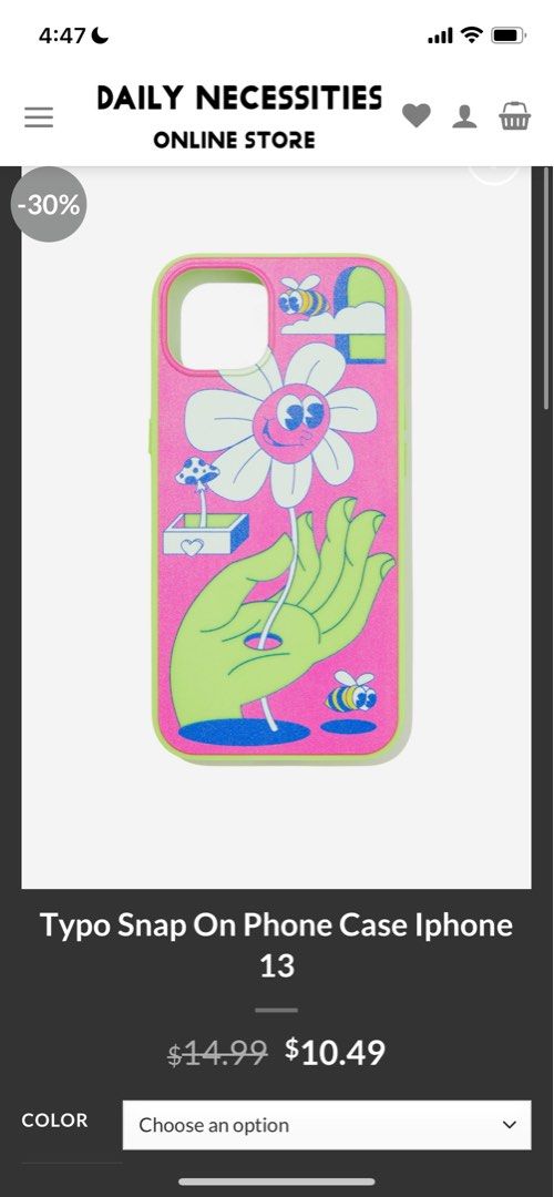 Typo X Martyfox Snap On Phone Case Iphone 12/12 Pro, Mobile Phones