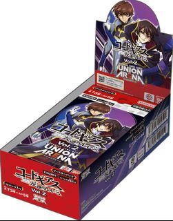 Union Arena code geass extra booster box  vol2