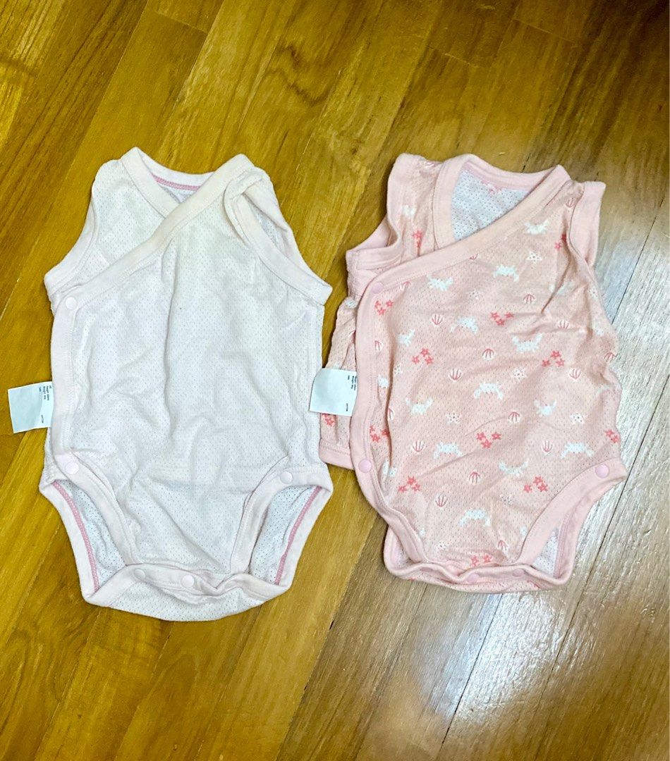 Uniqlo baby mesh romper, Babies Kids, Babies Kids Fashion on