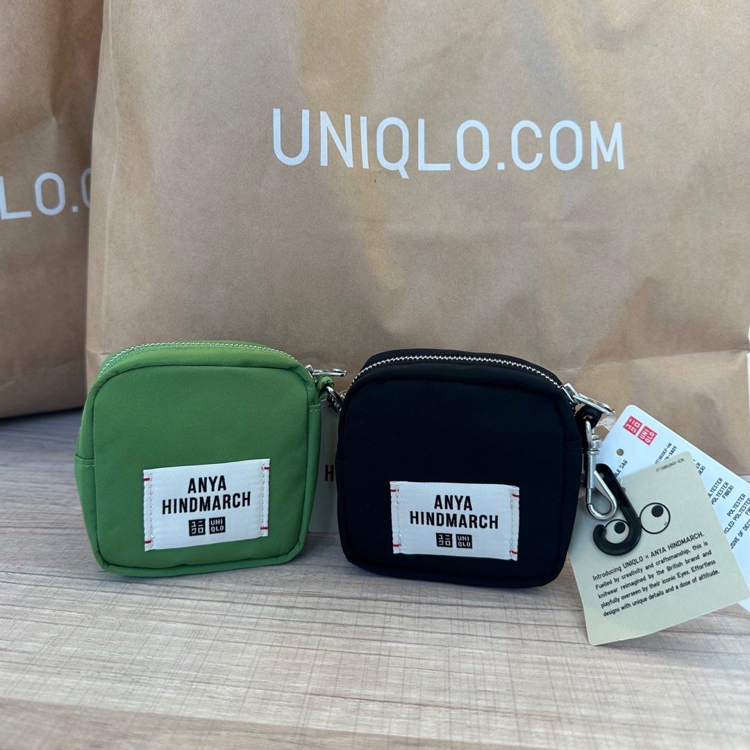 Uniqlo x Anya Hindmarch - Packable Bag, 名牌, 手袋及銀包- Carousell