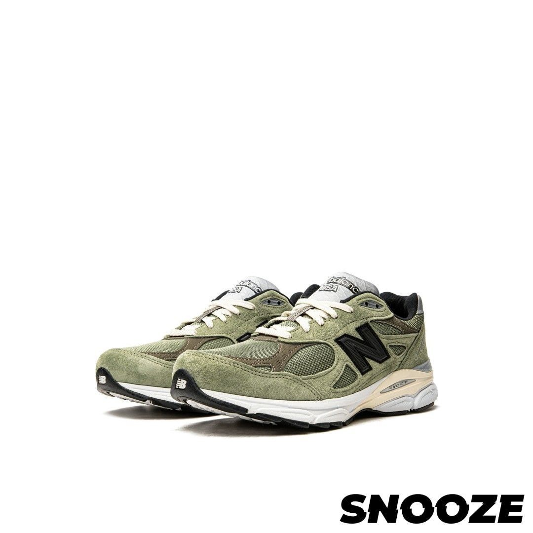 jjjjound x new balance 990v3 khaki