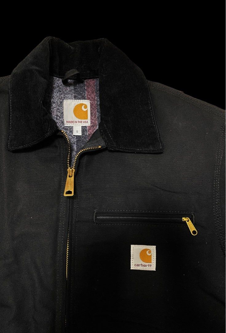 Carhartt j001 2024 duck detroit jacket