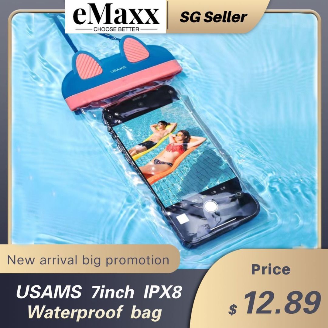 Waterproof phone shop pouch bcf
