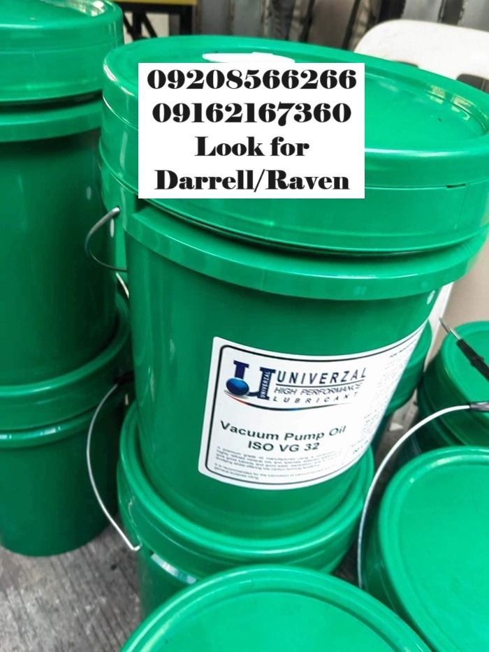 VACUUM PUMP OIL ISO VG 32, Commercial & Industrial, Industrial ...