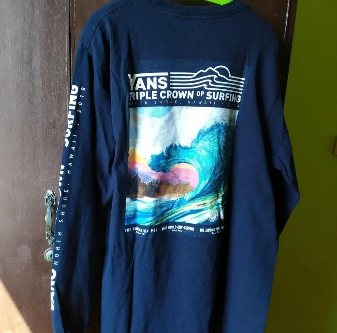 Vans triple crown of surfing shirt new arrivals