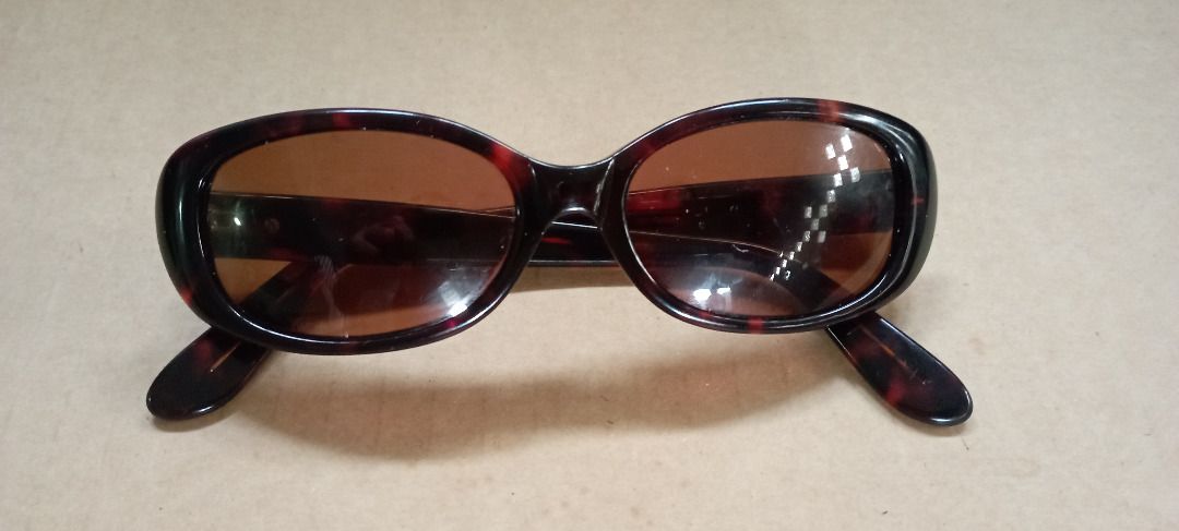 VINTAGE CALVIN KLEIN Oval Sunglasses Tortoise 80s