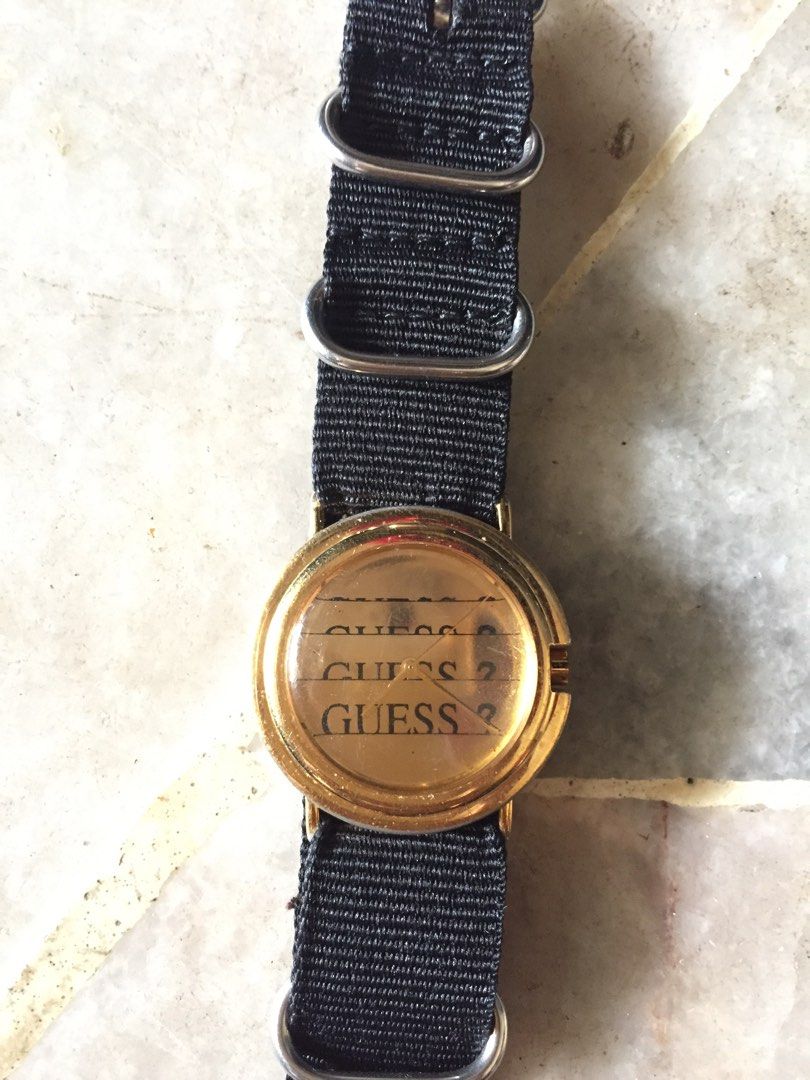 Guess watches 1996 japan movt new arrivals
