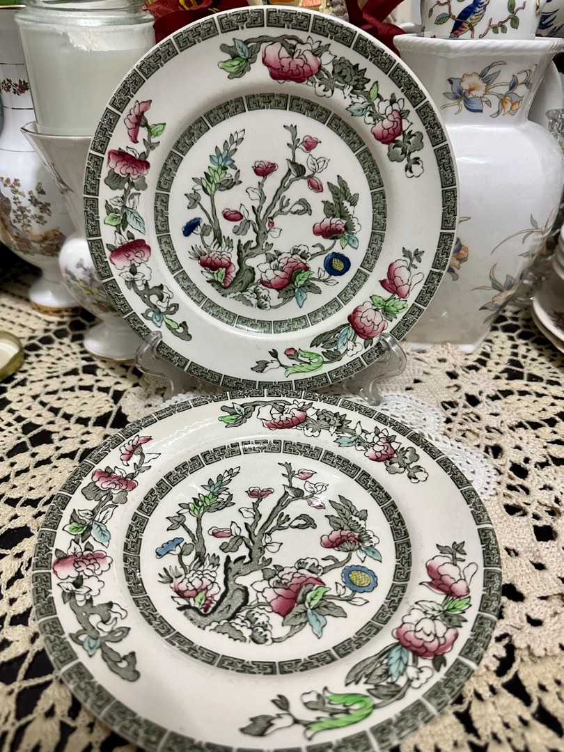 Indian Tree Kitchenware Vintage Johnson Bros Indian Tree Dessert Plate, Furniture & Home Living ...