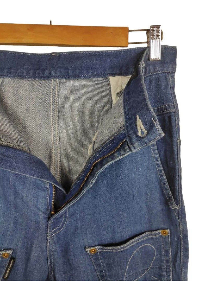 Vintage Mercibeaucoup Reverse Pocket Bondage Design Issey Jeans