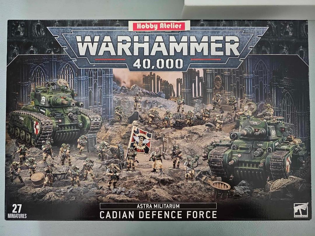 Warhammer 40K Battleforce Astra Militarum Cadian Defence Force
