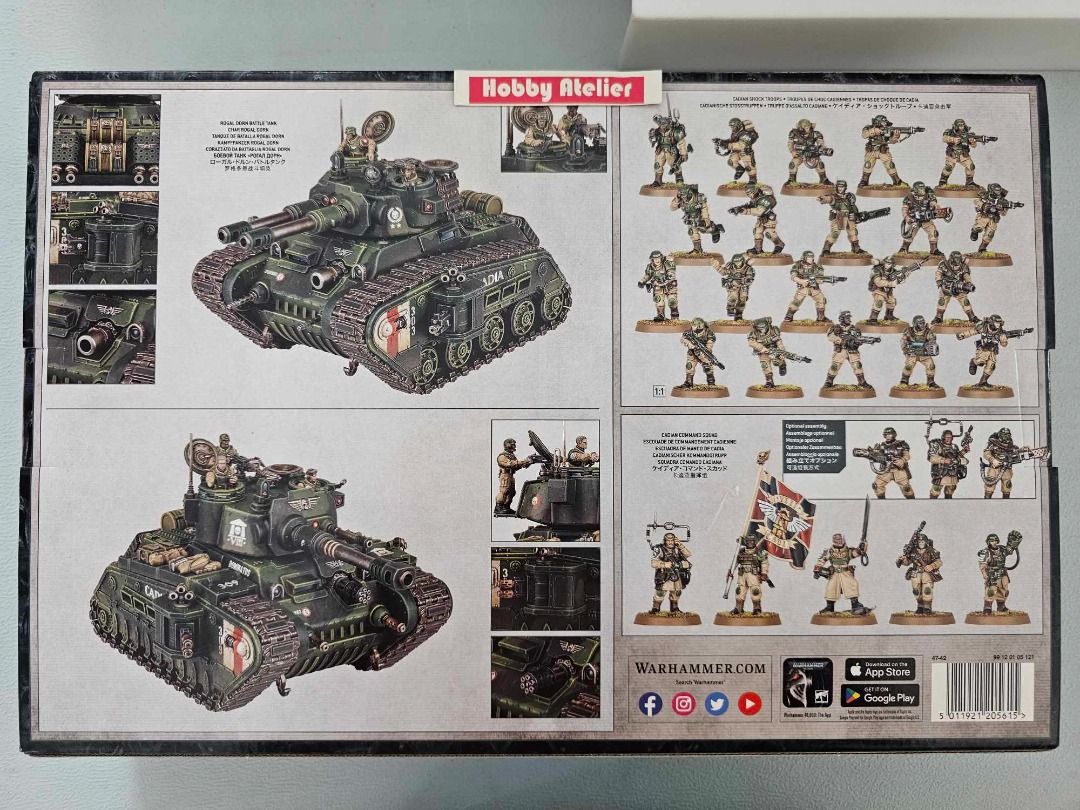 Warhammer 40K Battleforce Astra Militarum Cadian Defence Force