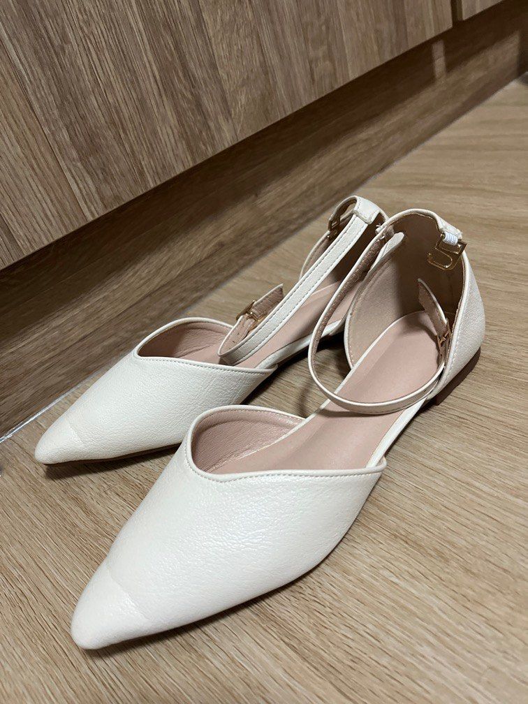 White flat boots for women cheap