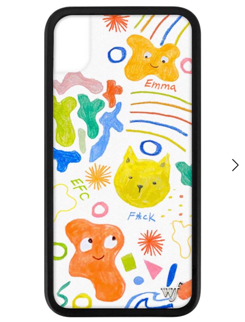 wildflower x emma chamberlain IPhone XR, Mobile Phones & Gadgets