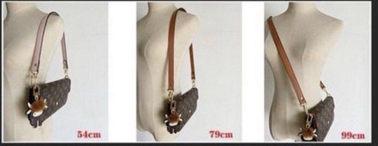 60cm/120cm Handbag Metal Chains Shoulder Bag Strap Diy Purse Chain  Detachable Compatible Purse Chain Strap Compatible Crossbod